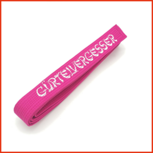 Gürtel, rosa "Gürtelvergesser"