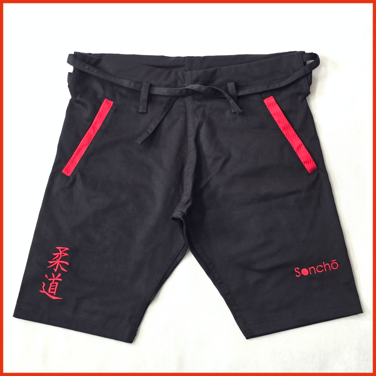 Kurze Hose, schwarz - Judo